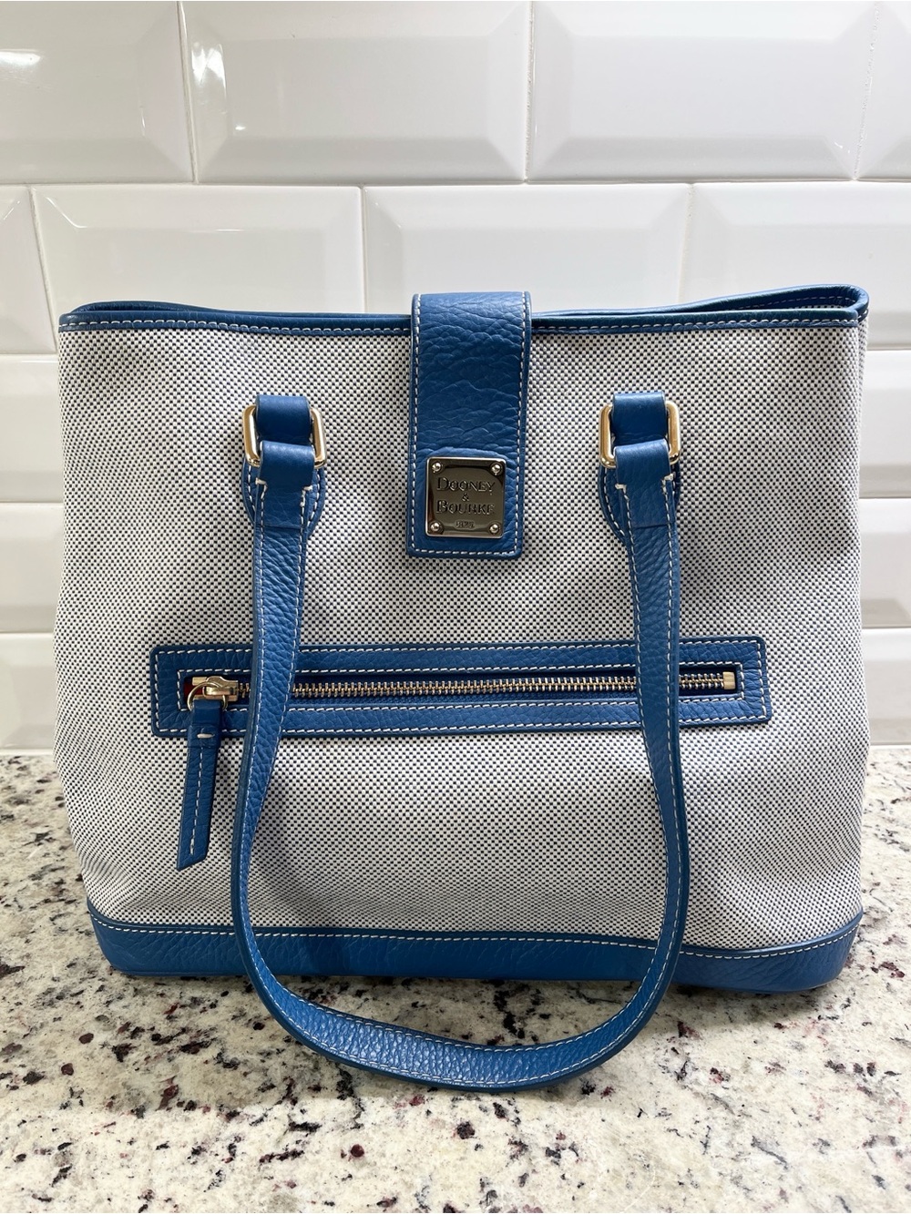Dooney & Bourke Cabriolet Collection Canvas Shoulder Bag NWOT